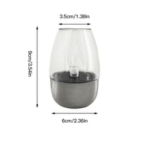 Solar LED Candle Goblet Light for Outdoor Waterproof Use