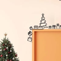 Festive Christmas Door Ornaments Decoration
