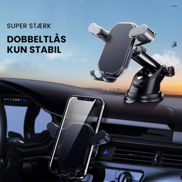 【Sale】Krogmonteret telefonbeslag til bilen