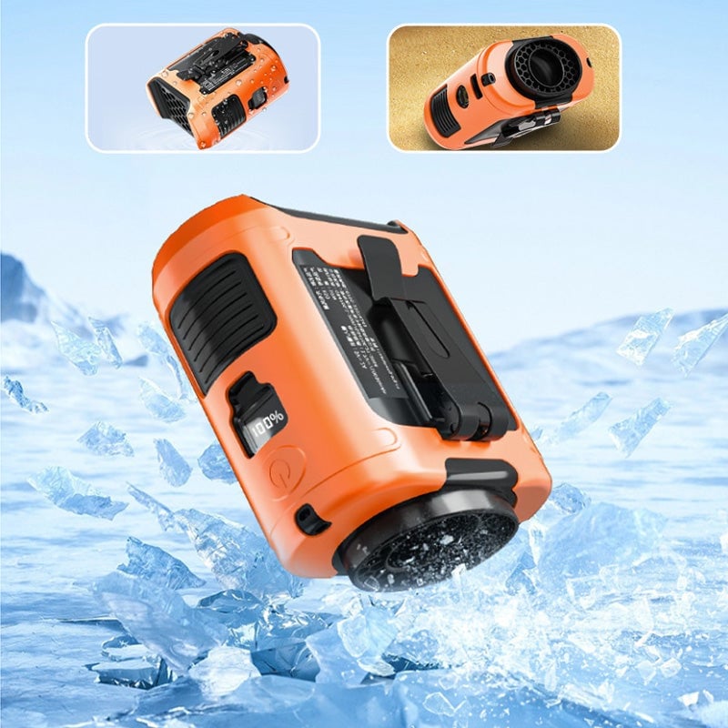 Wiederaufladbarer Clip-Ventilator für die Taille