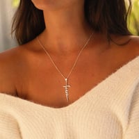 Faith Cross Pendant Necklace