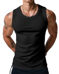Tanktop Herren Gerippt Racerback