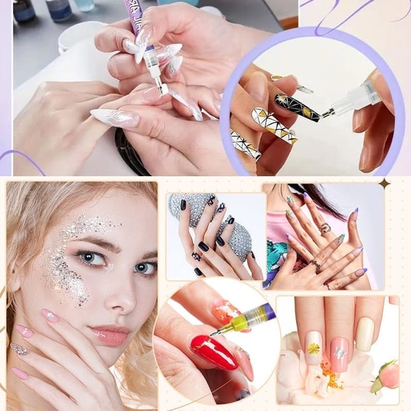 Saker® Nail Doodle Pen for DIY Nail Art
