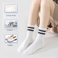 Gestreifte Retro-Socken