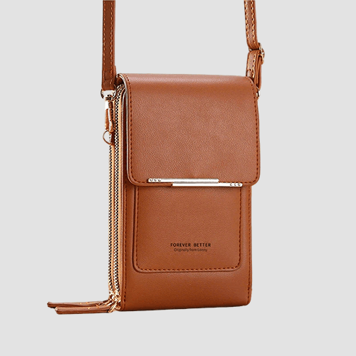 Colección de bolsas cruzadas táctiles en varios colores