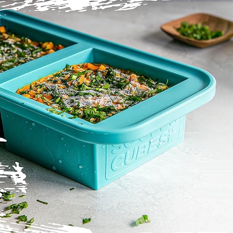 Silicone Freezer Storage Box with Lid