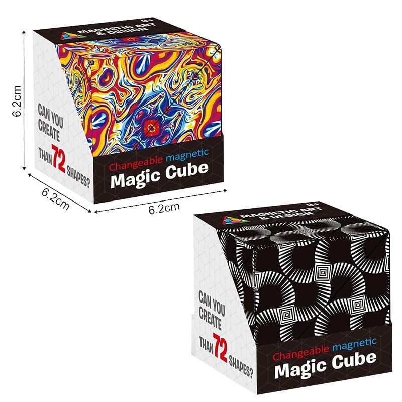 Changeable Magnetic Magic Cube