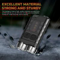 Magnetic Mini Keychain Flashlight