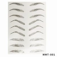 4D Naturale Adesivi per sopracciglia bionici impermeabili (9paia)