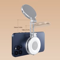 Magnetic Selfie Light with Makeup Mirror