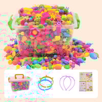 Perles Pop pour la création de bijoux pour enfants