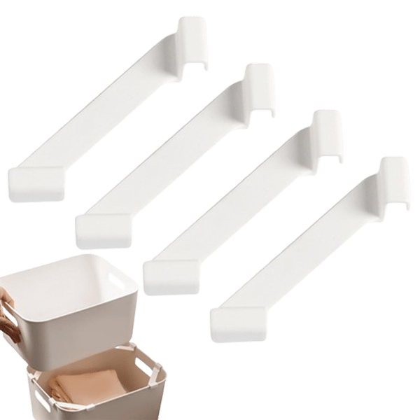 Rechtwinklige Aufbewahrungsrahmen-Stapel-Organizer-Halterung