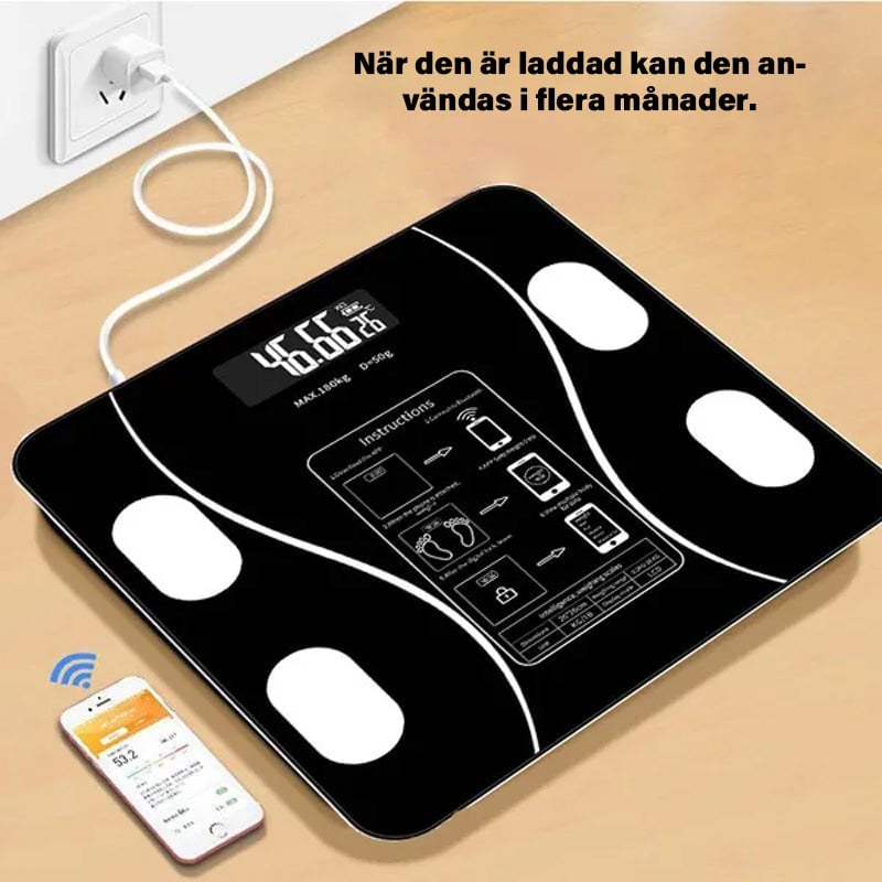 Sale - Smart kroppsfettskala