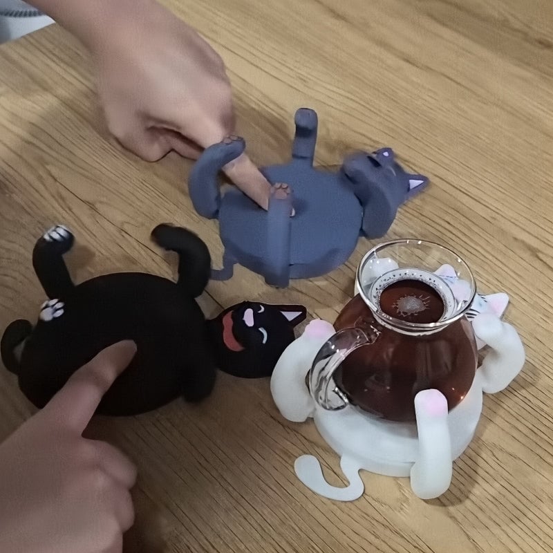 Cute Cat Coasters