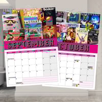 Retour aux années 80 - Calendrier mural 2025