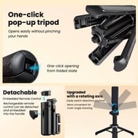 Mini Size 4-in-1 Multifunctional Selfie Stick