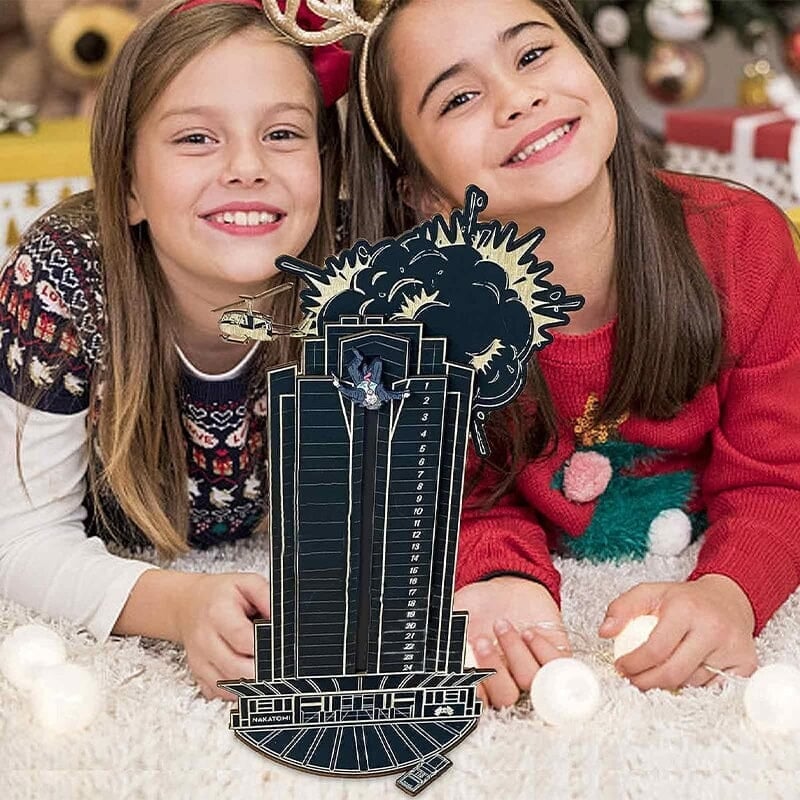 Sakerplus® Wooden Advent Calendar Bomb Calendar