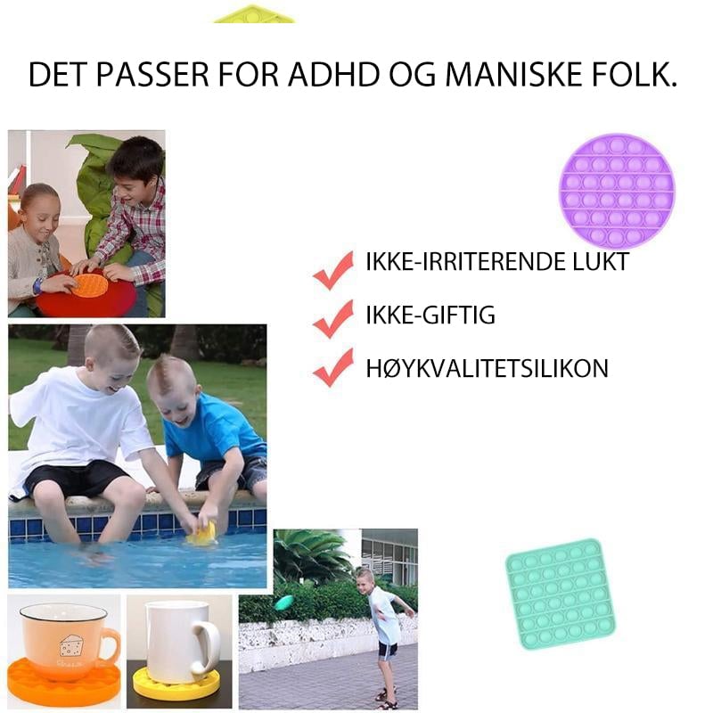 Boble-fidget-leke