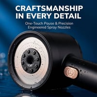 Filtered High-Pressure Shower Head Set