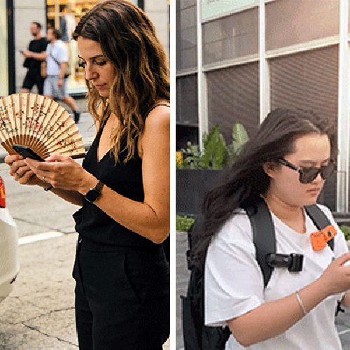 Hands-free clip fan use