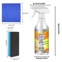 Kitchen foam cleaner