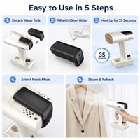 Aless™ Portable Suction Handheld Steamer