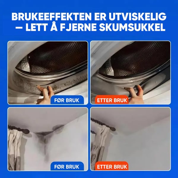 Raskt-virkende Anti-mugg Veggrens Spray