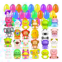 24 PCS Easter Eggs Prefilled Slow Rising Squishy Toys (Pre-sale: 10 days)