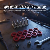 JDM Nickel Plated Bolt Washer Kit