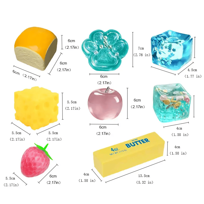 Squishy Fun Box Sensorisches Spielzeug