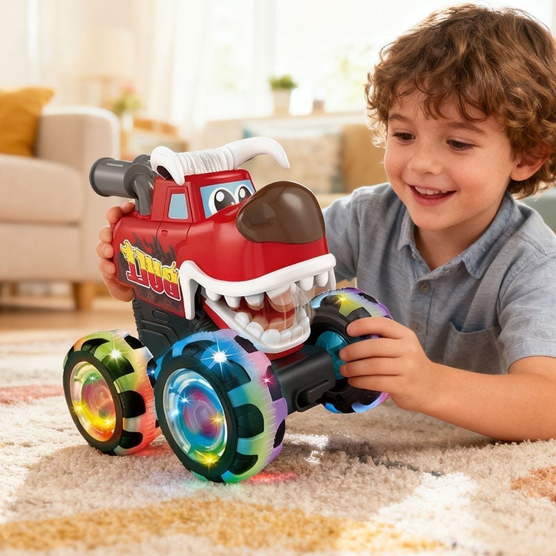 Lichtgevend Monster Big Foot Speelgoedauto