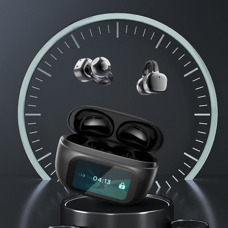 Schnurloses On-Ear-LCD-Farb-Touchscreen-Audio-Headset