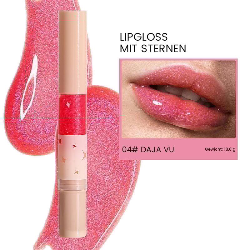 Lipgloss mit Sternen