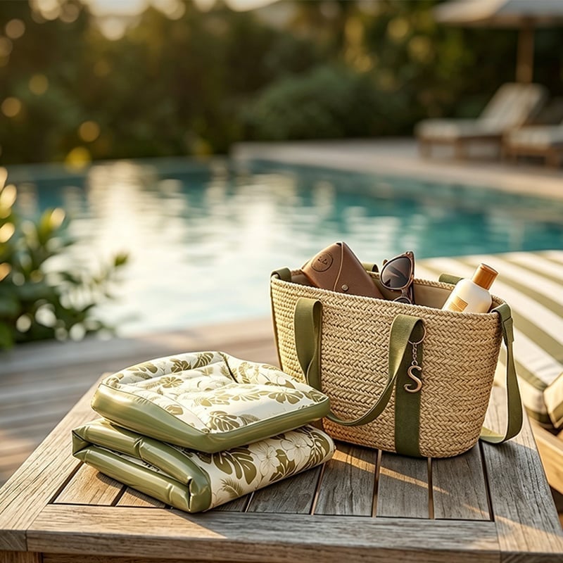 3-in-1 Aufblasbares Wassersofa & Poolsessel für Erwachsene
