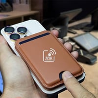 Adjustable Leather Wallet Stand