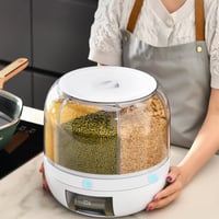 Moisture-Proof Grain Dispenser with lid