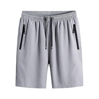 Miesten Casual Shortsit Suorat rantahousut Suorat rantahousut
