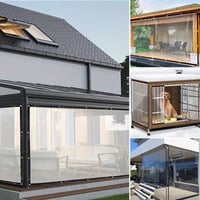 Transparent PE Waterproof Rain Cover for Outdoor