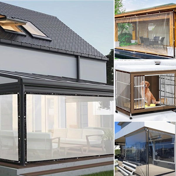 Transparent PE Waterproof Rain Cover for Outdoor