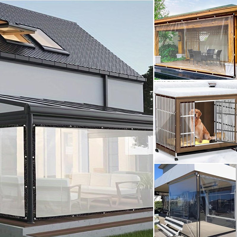 Transparent PE Waterproof Rain Cover for Outdoor