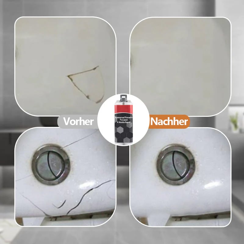 Wasserdichter und leistungsstarker Reparaturkleber für Porzellan und Marmor
