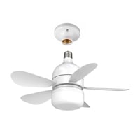 2-in-1 LED Ceiling Fan Light with Remote Control, E27E26/B22 Base