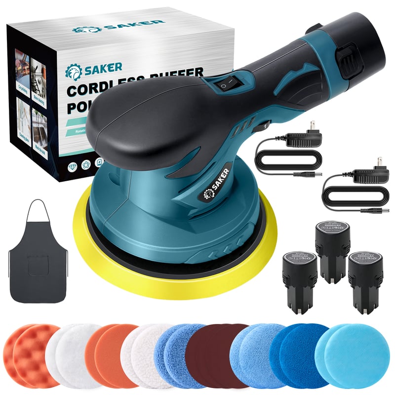 SAKER® Cordless Car Buffer Polisher