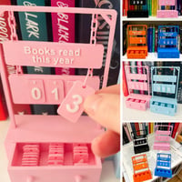 Hanging Book Counter With Numbers