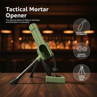 Mortar-Shaped Bottle Opener
