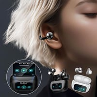 Schnurloses On-Ear-LCD-Farb-Touchscreen-Audio-Headset