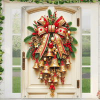 Weihnachtsglocken Türvorhang