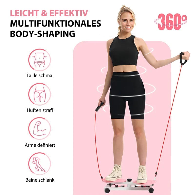 Fitness-Drehbrett für Bauch, Taille & Ganzkörpertrainin