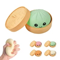 Steamed Bun Squishy Toy (Fun Squeeze Toy)