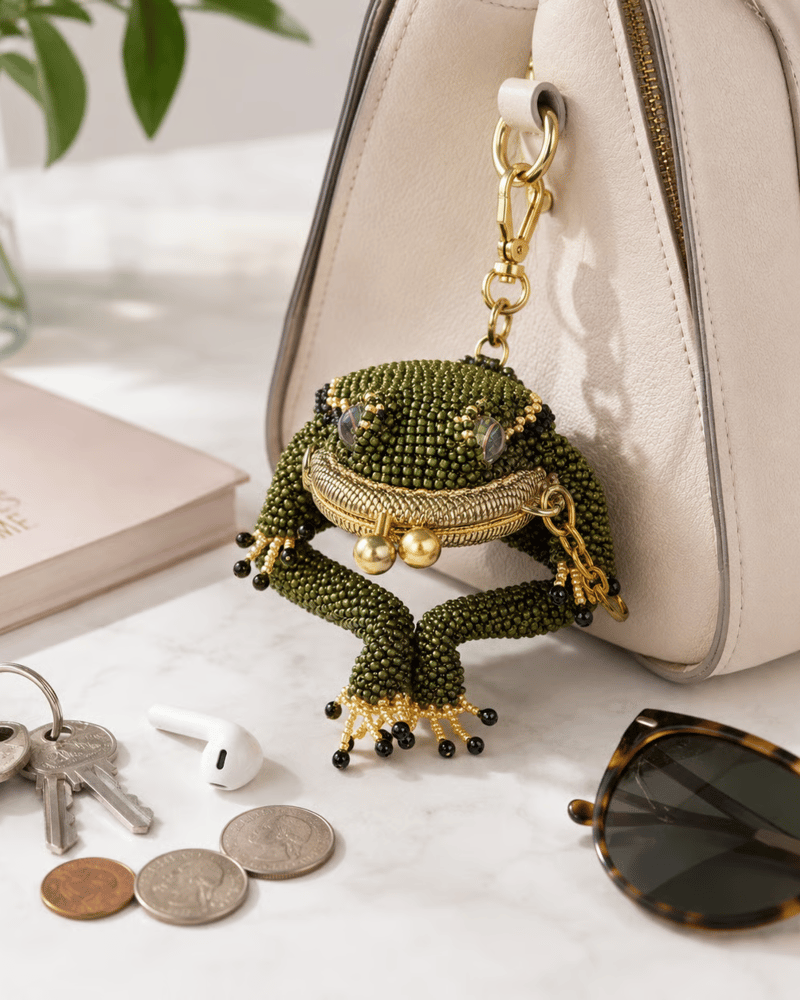 Charming Frog Coin Purse